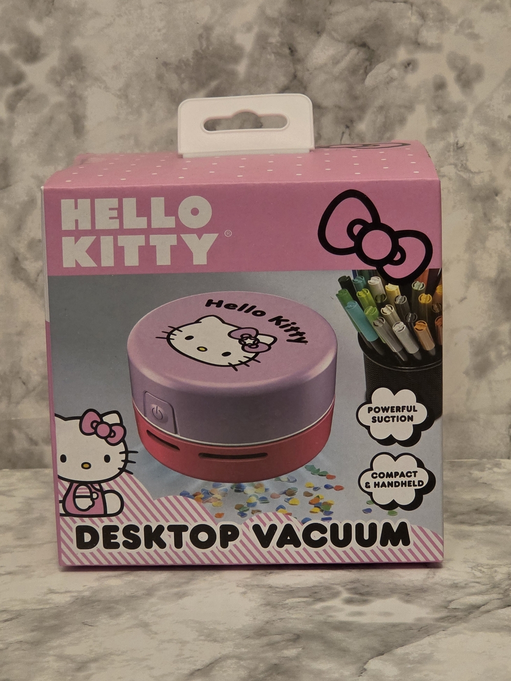 Hello Kitty Pink & Purple Desktop Vacuum